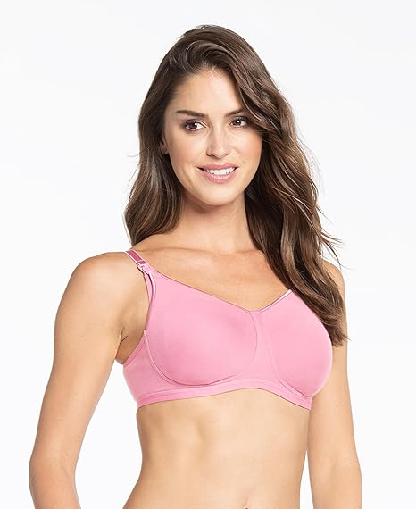 Jockey ES08 Women’s Wirefree Nursing Bra – Full Coverage with Front Opening Cotton Fit